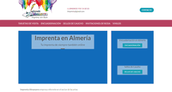 Desktop Screenshot of imprentaalmanzora.es