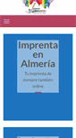 Mobile Screenshot of imprentaalmanzora.es